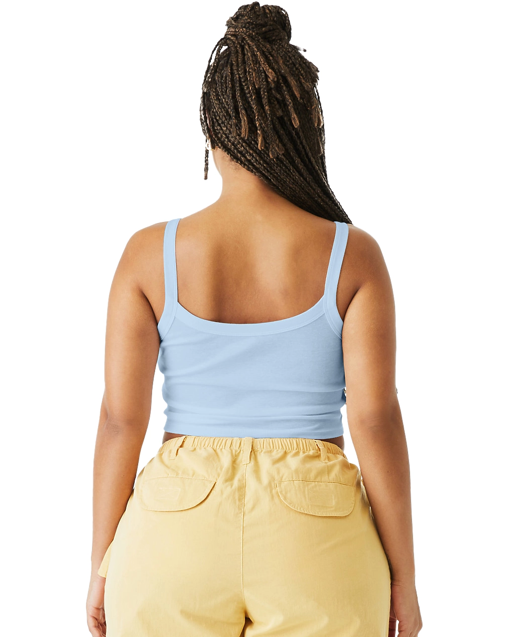 1012 Women’s Micro Rib Spaghetti Strap Tank Top