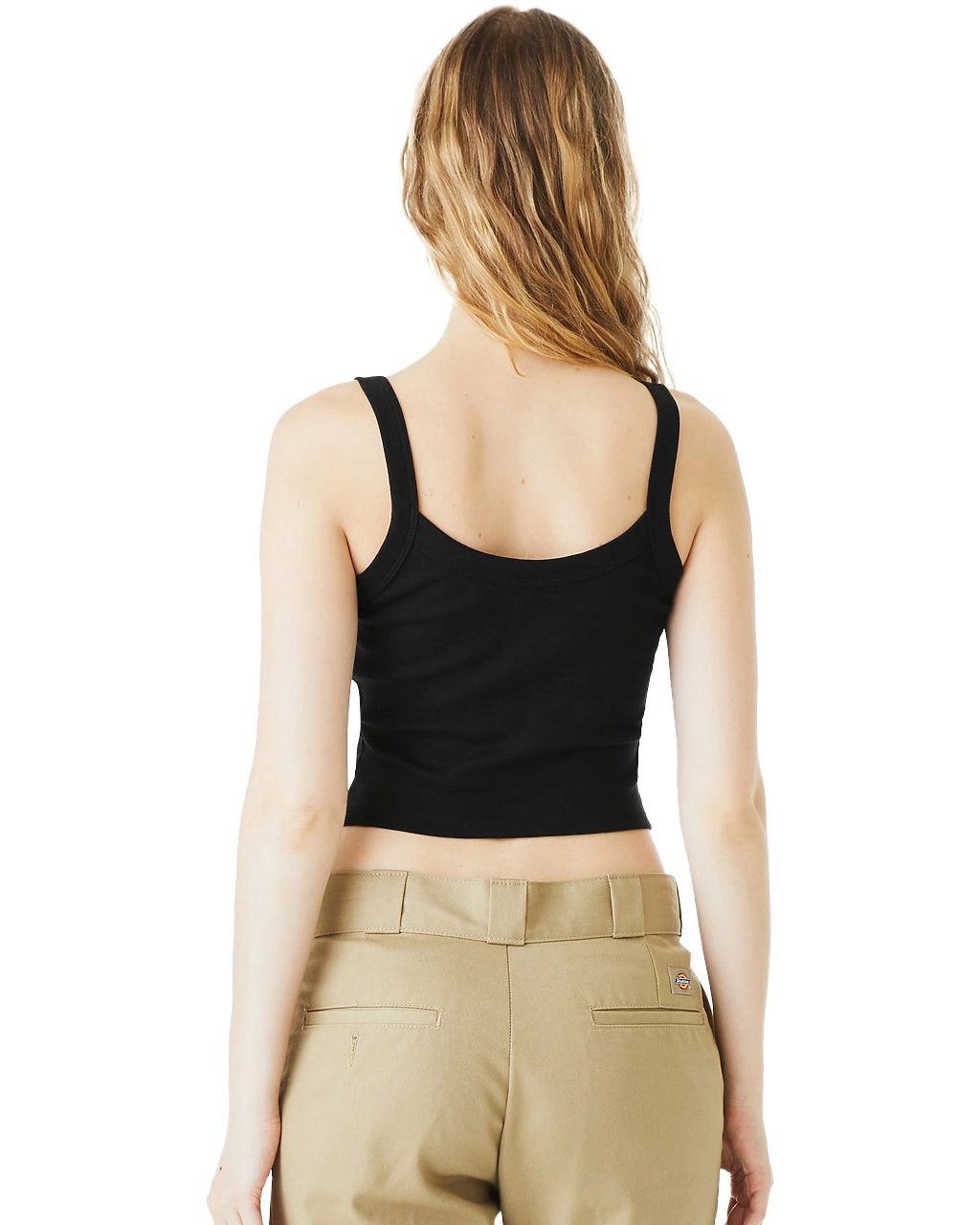 1012 Women’s Micro Rib Spaghetti Strap Tank Top