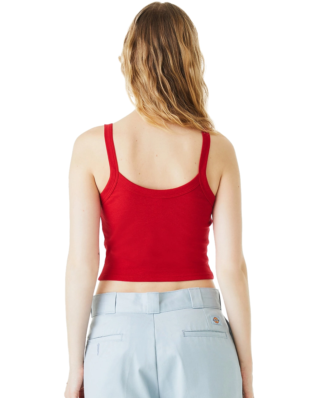 1012 Women’s Micro Rib Spaghetti Strap Tank Top