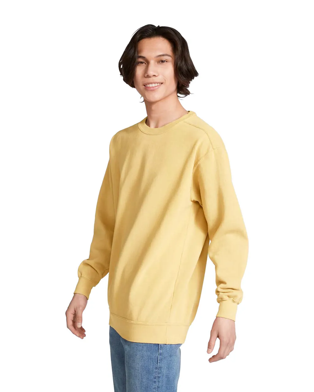 1566 Pigment-Dyed Crewneck Sweatshirt