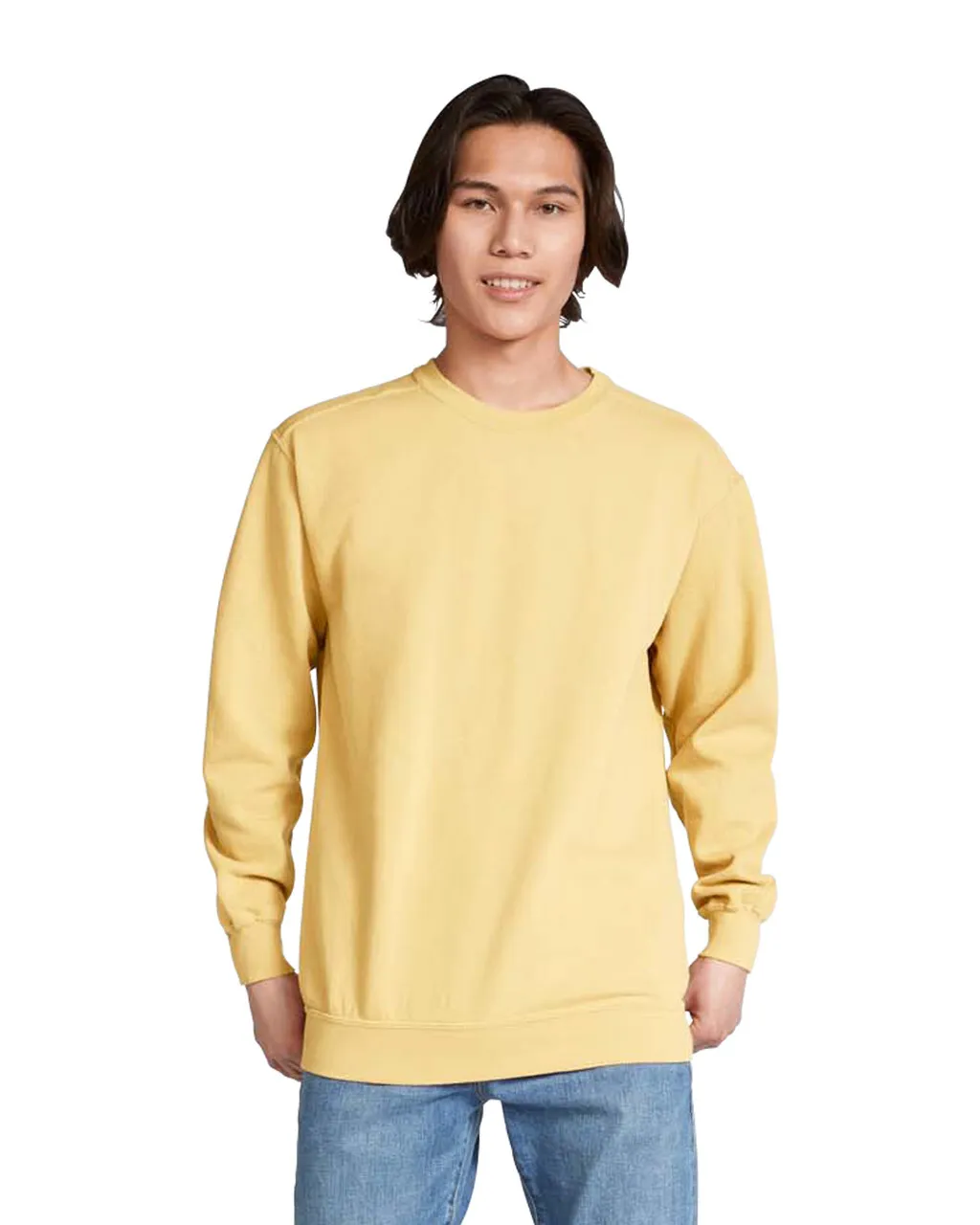 1566 Pigment-Dyed Crewneck Sweatshirt
