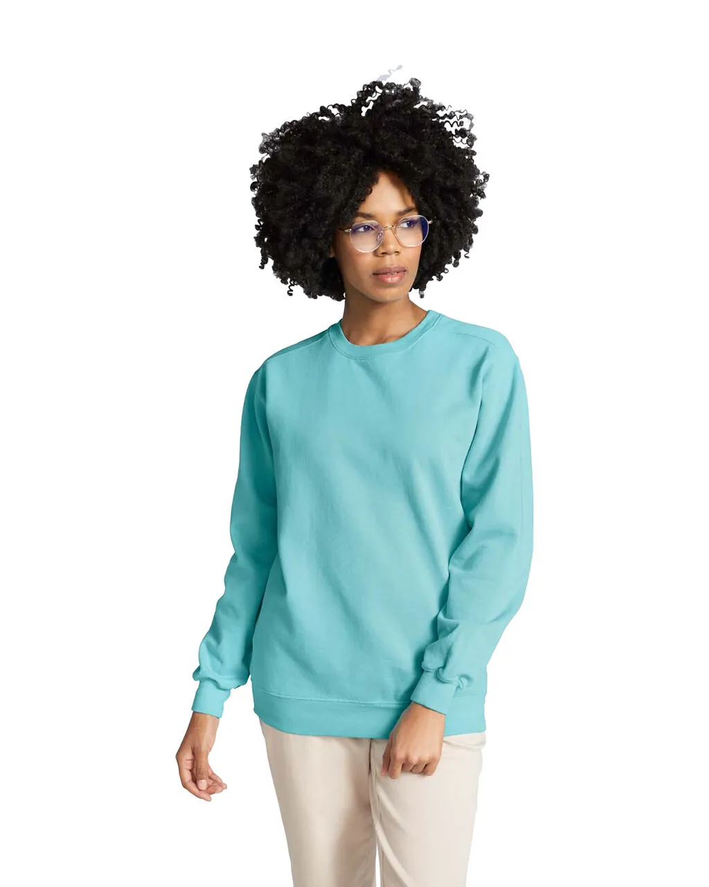 1566 Pigment-Dyed Crewneck Sweatshirt