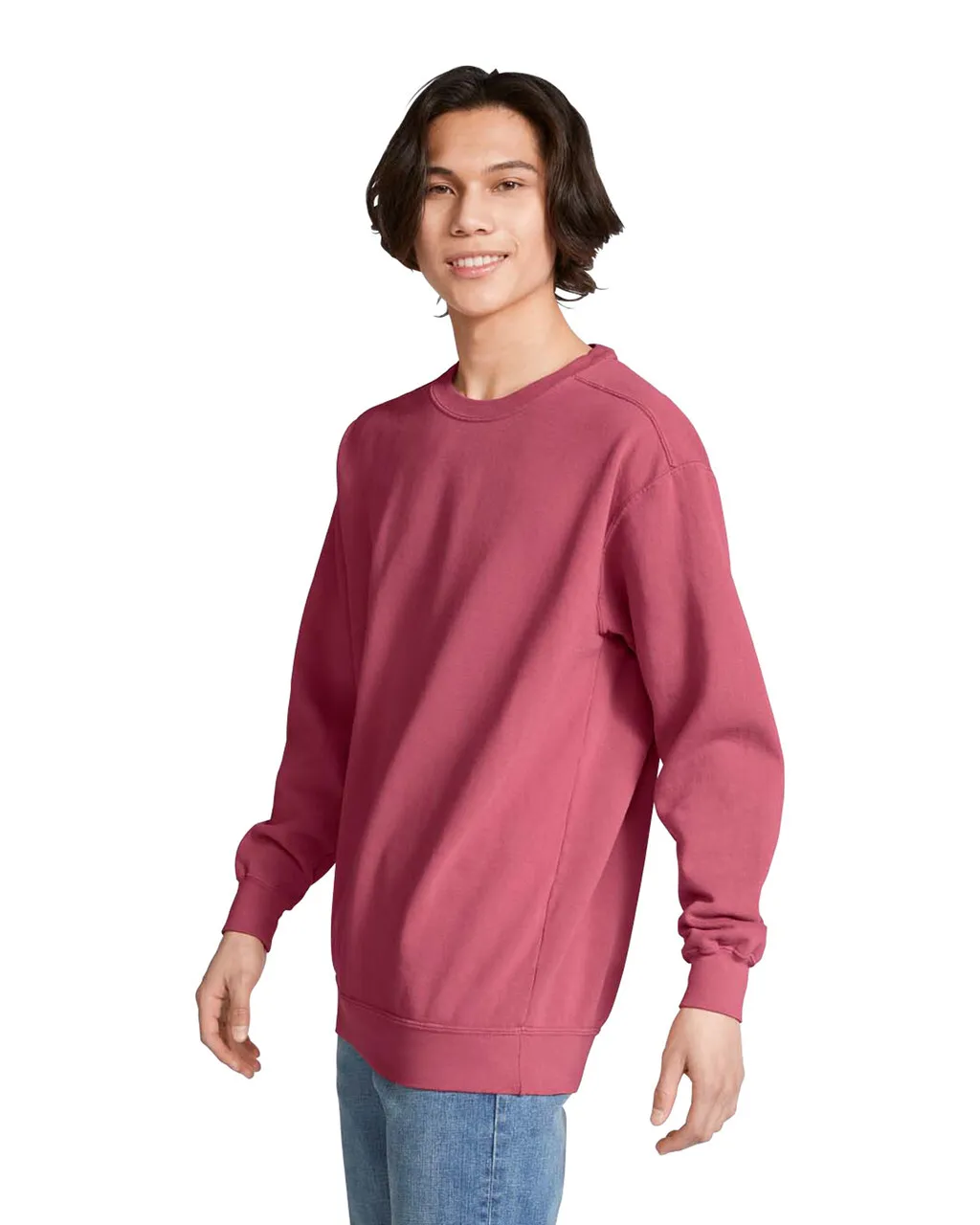 1566 Pigment-Dyed Crewneck Sweatshirt