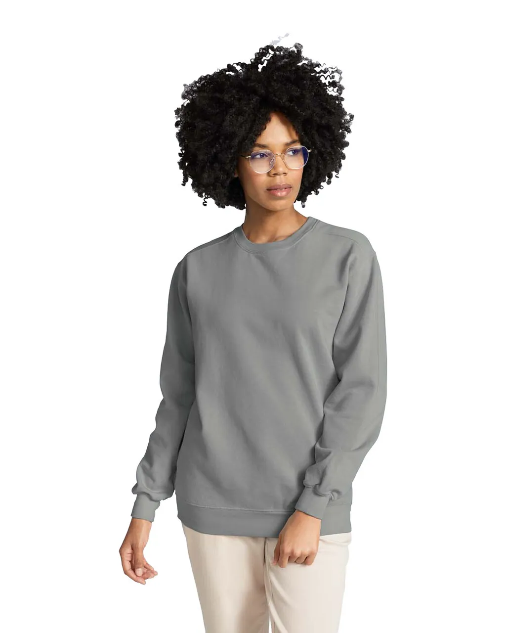 1566 Pigment-Dyed Crewneck Sweatshirt