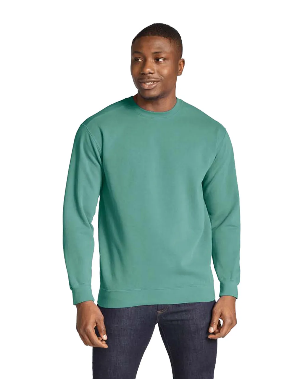1566 Pigment-Dyed Crewneck Sweatshirt