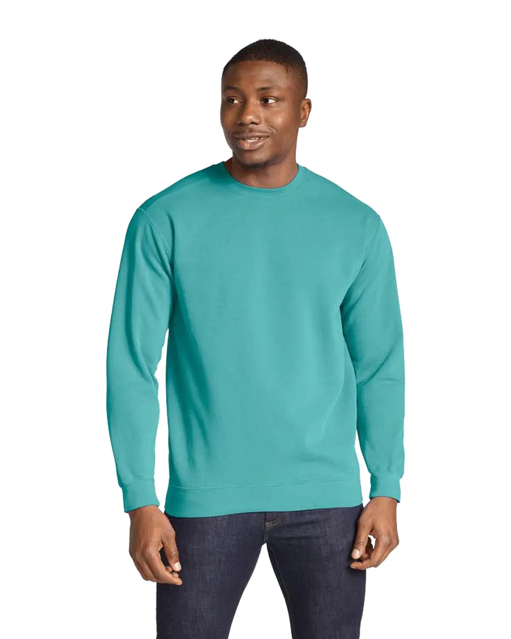 1566 Pigment-Dyed Crewneck Sweatshirt