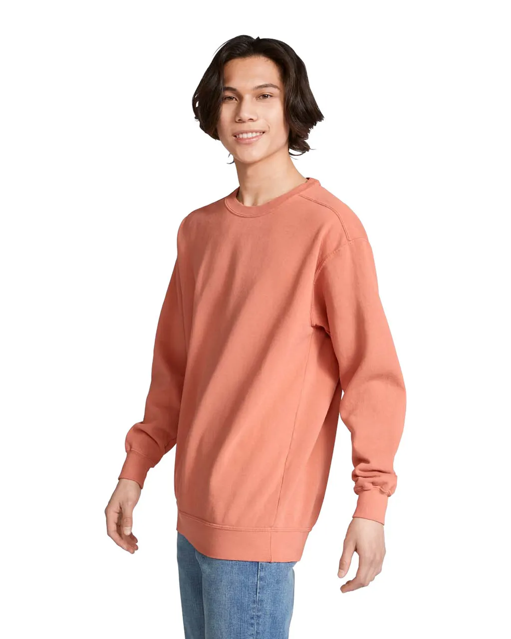 1566 Pigment-Dyed Crewneck Sweatshirt