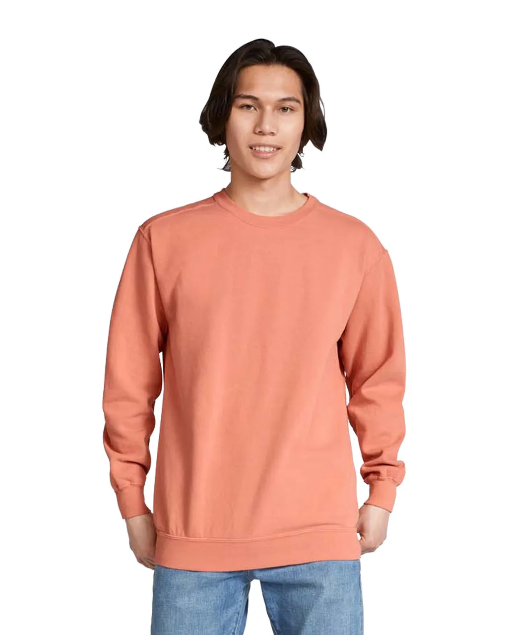 1566 Pigment-Dyed Crewneck Sweatshirt