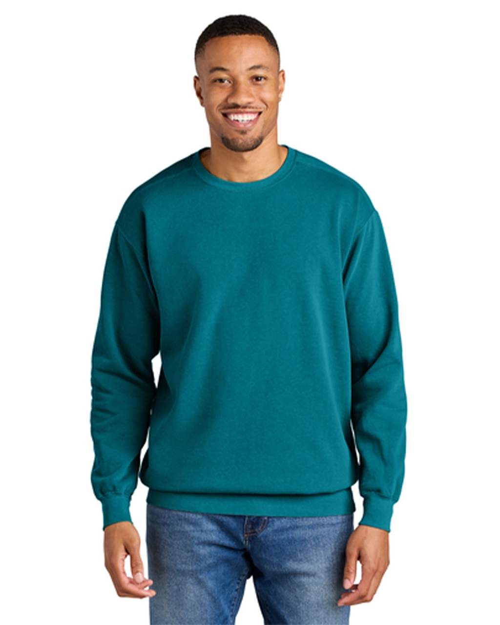 1566 Pigment-Dyed Crewneck Sweatshirt
