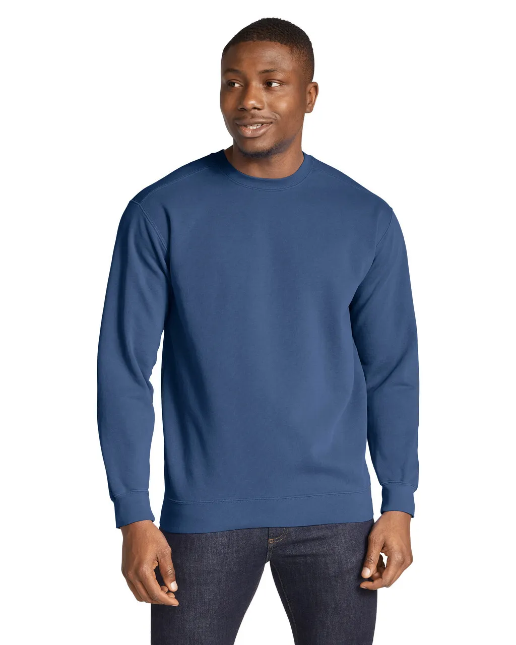 1566 Pigment-Dyed Crewneck Sweatshirt