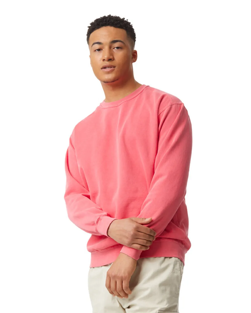 1566 Pigment-Dyed Crewneck Sweatshirt