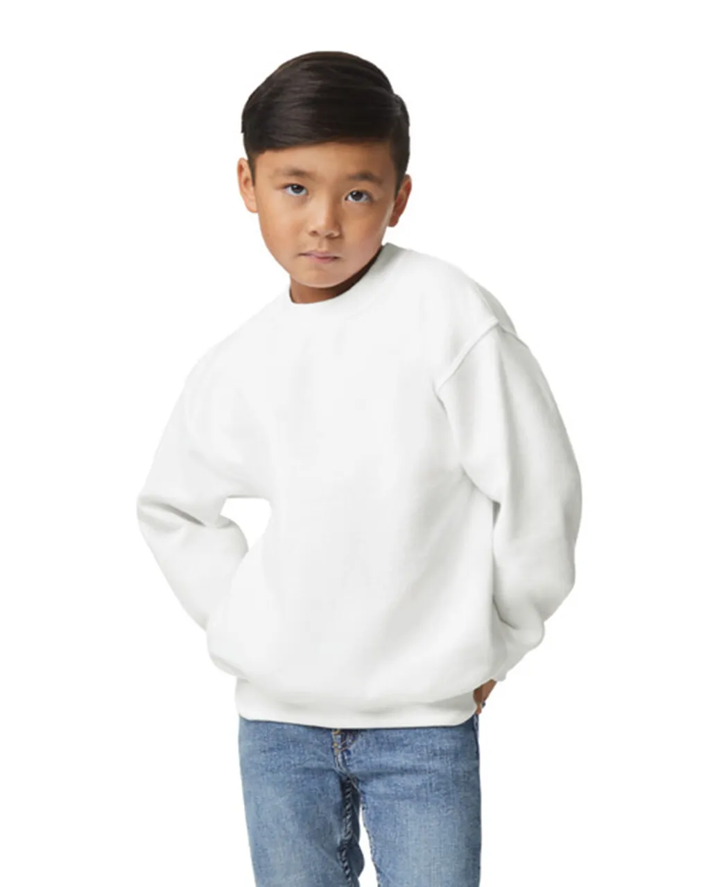 18000B Heavy Blend Youth Crewneck Sweatshirt