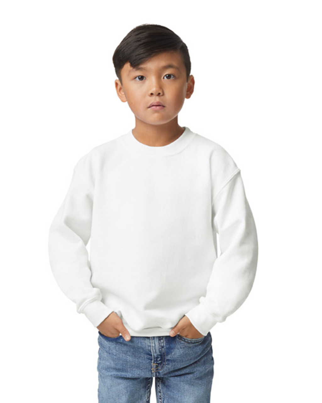 18000B Heavy Blend Youth Crewneck Sweatshirt