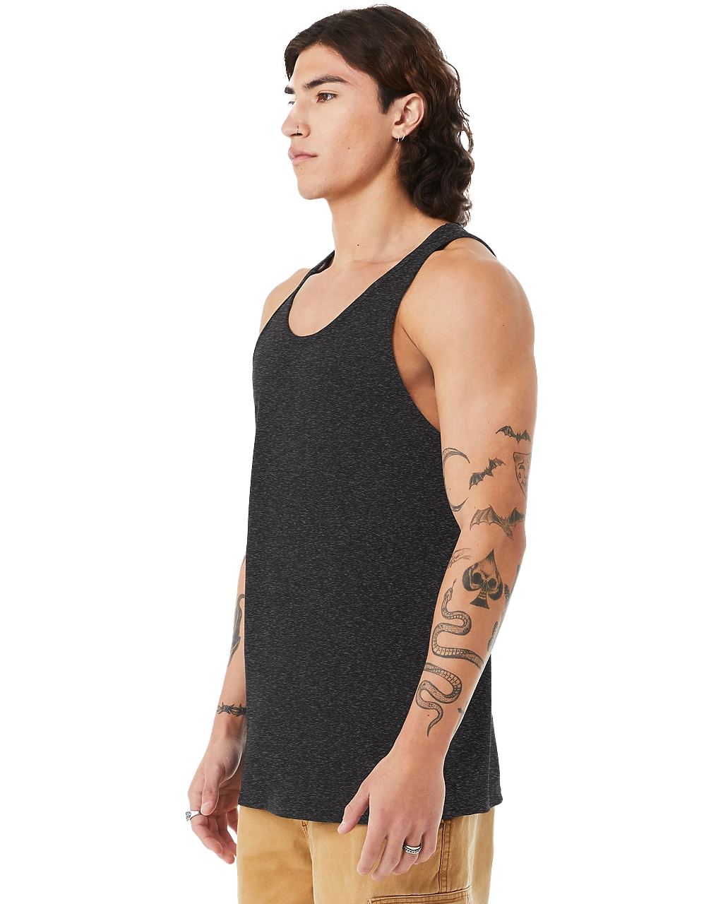 3480CVC Heather CVC Tank Top