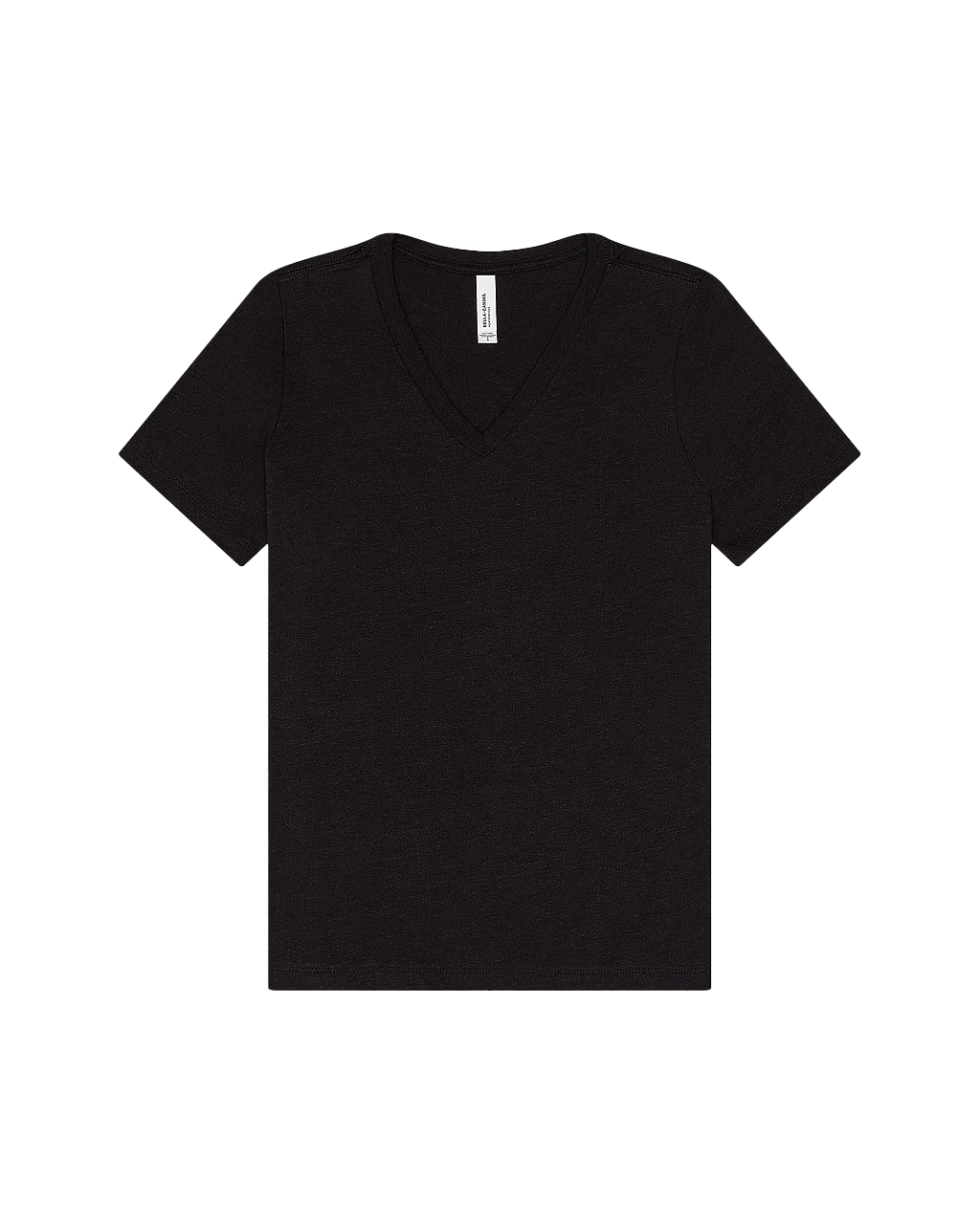 6405CVC Women’s Relaxed Heather CVC V-Neck Tee