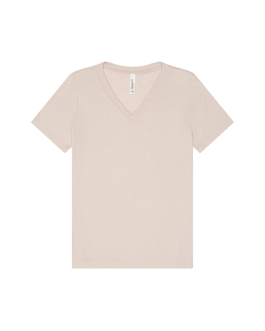 6405CVC Women’s Relaxed Heather CVC V-Neck Tee