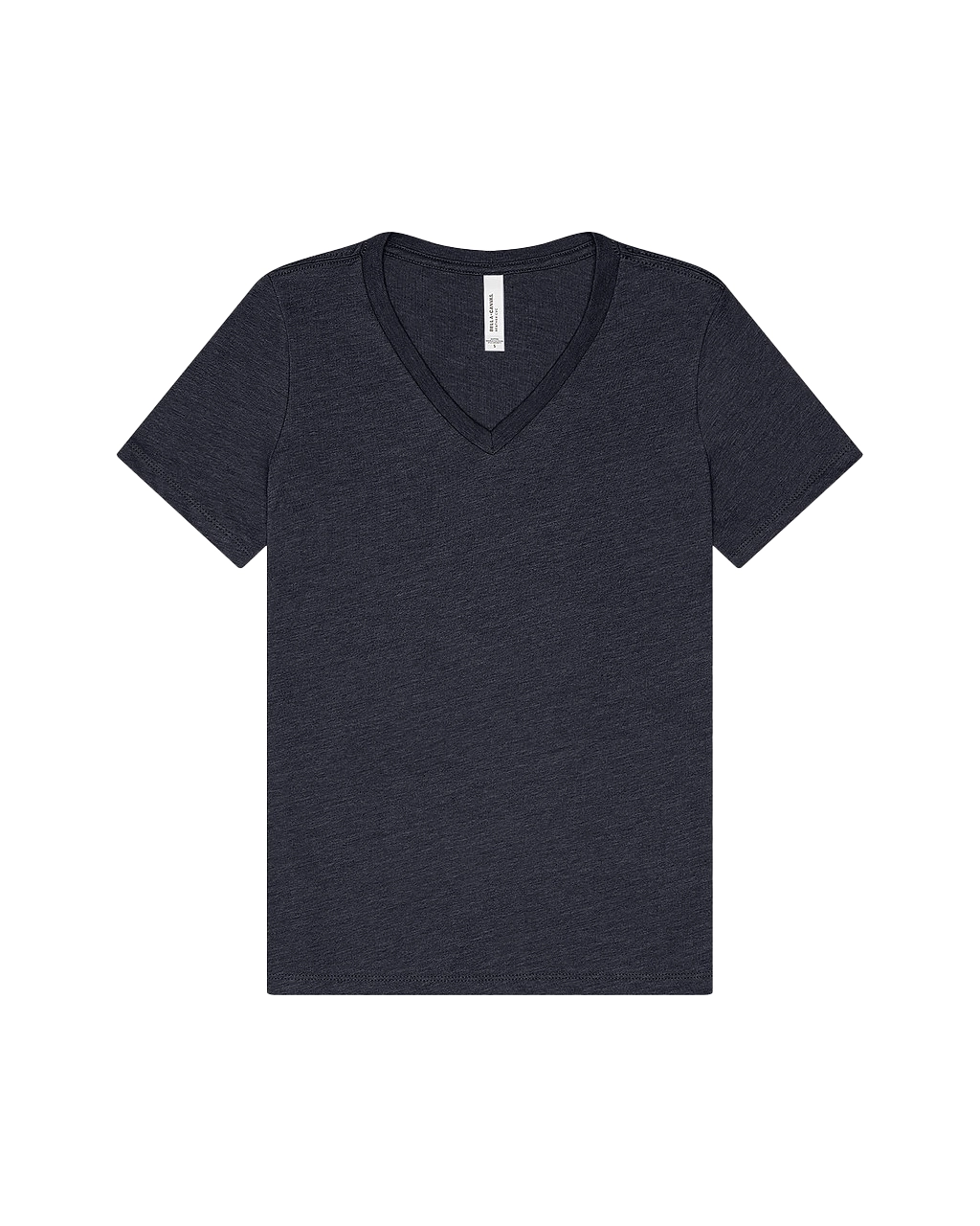 6405CVC Women’s Relaxed Heather CVC V-Neck Tee