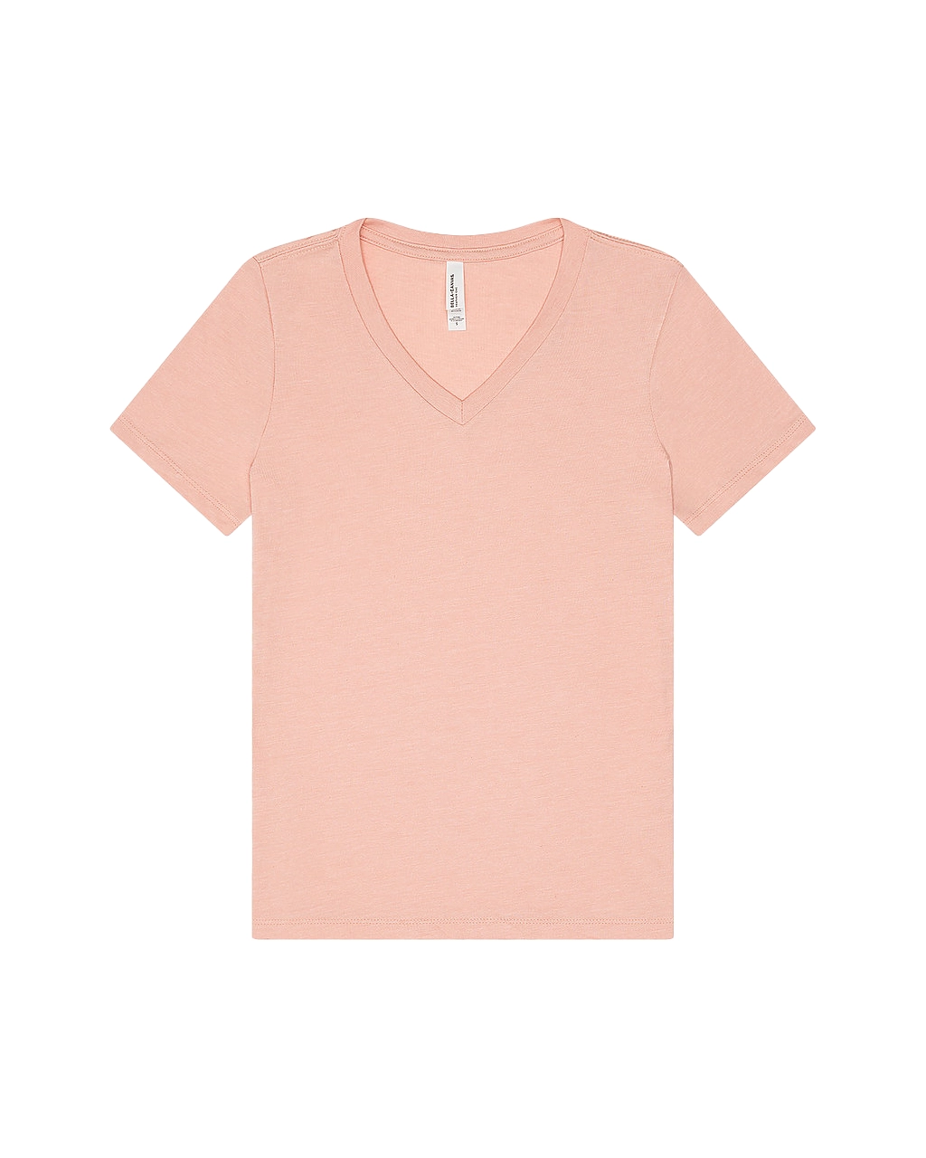 6405CVC Women’s Relaxed Heather CVC V-Neck Tee