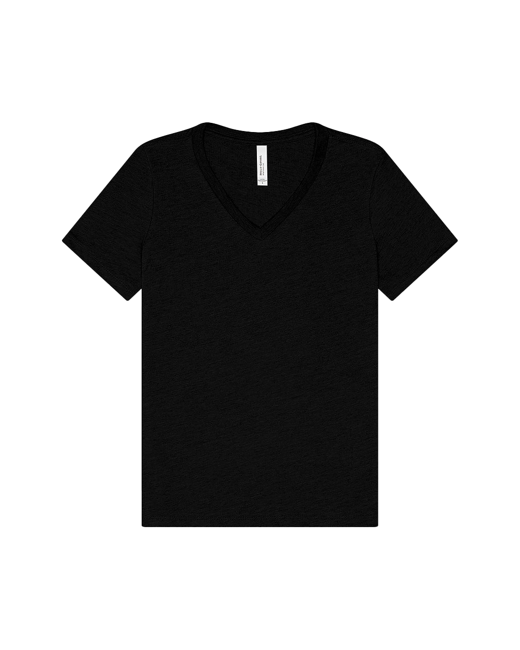 6405CVC Women’s Relaxed Heather CVC V-Neck Tee