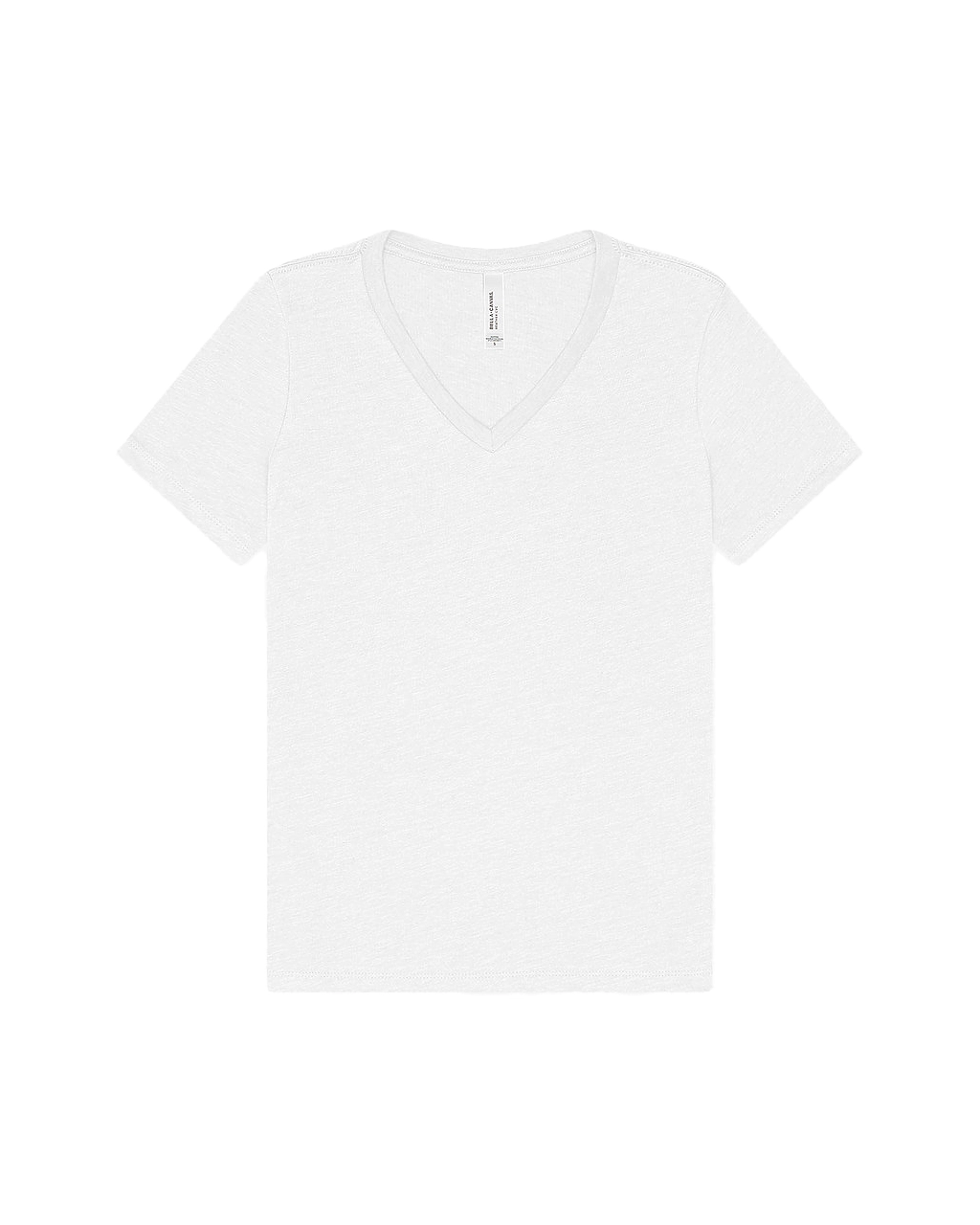 6405CVC Women’s Relaxed Heather CVC V-Neck Tee