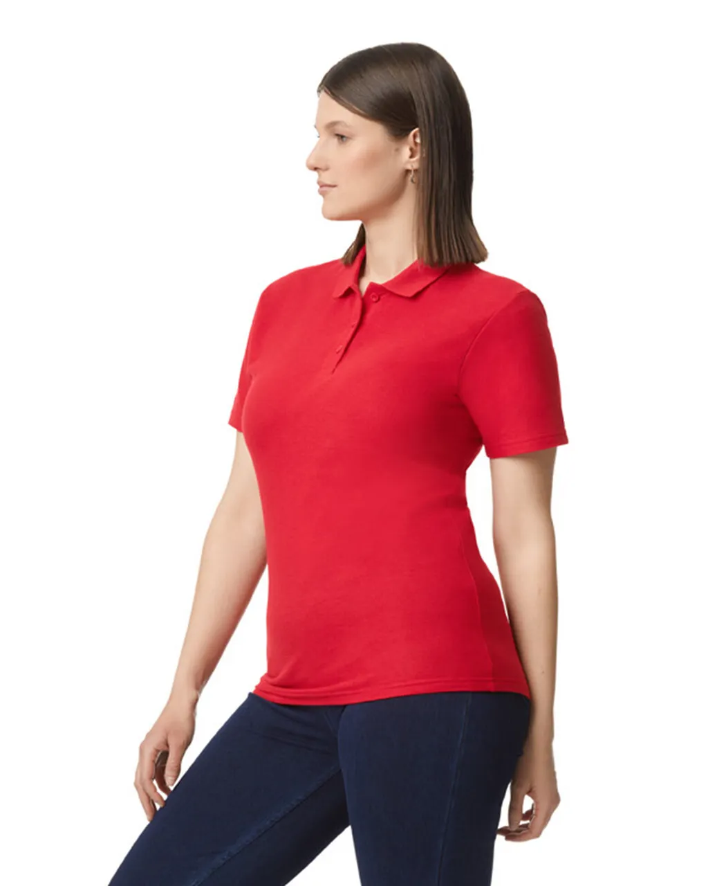 64800L Softstyle® Women’s Pique Polo Shirt