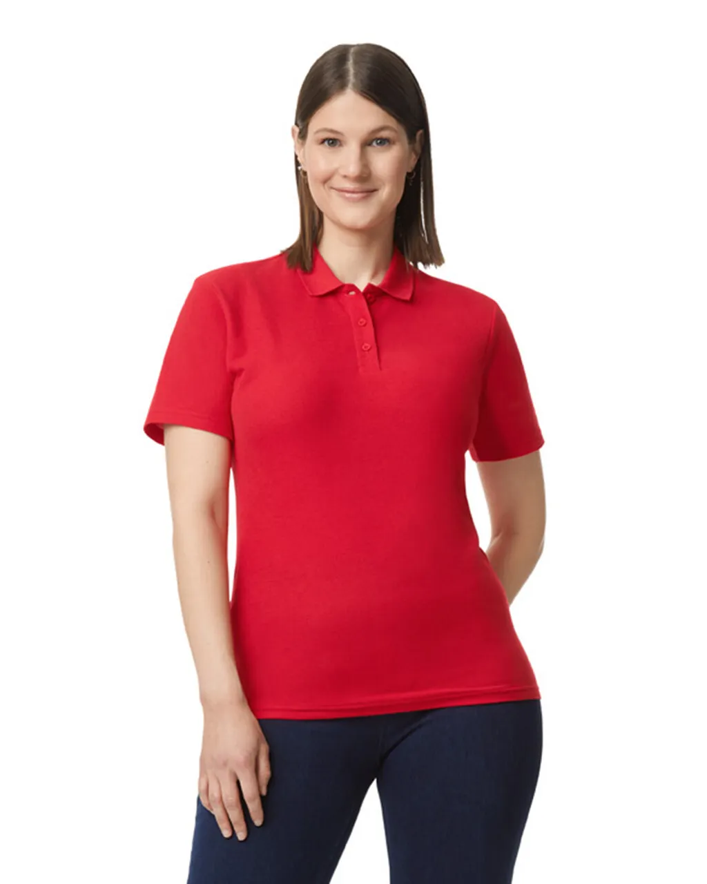 64800L Softstyle® Women’s Pique Polo Shirt