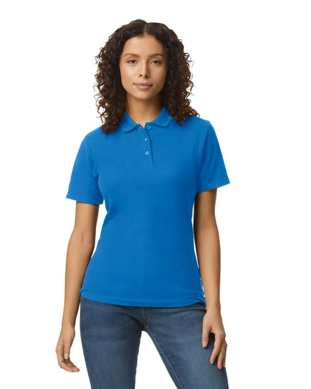 64800L Softstyle® Women’s Pique Polo Shirt