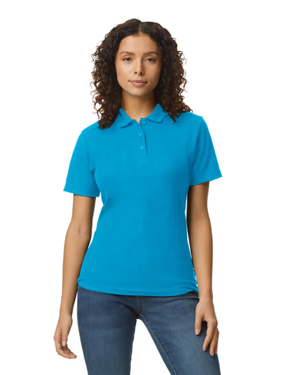 64800L Softstyle® Women’s Pique Polo Shirt