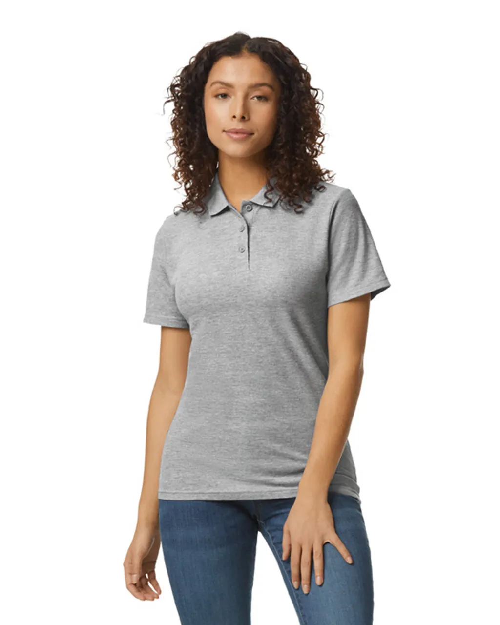 64800L Softstyle® Women’s Pique Polo Shirt