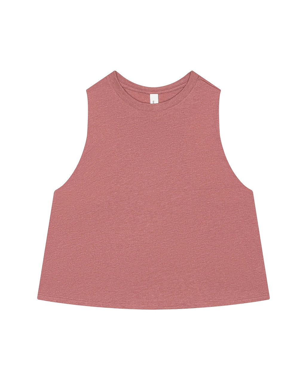 6682 Women’s Racerback Cropped Tank Top