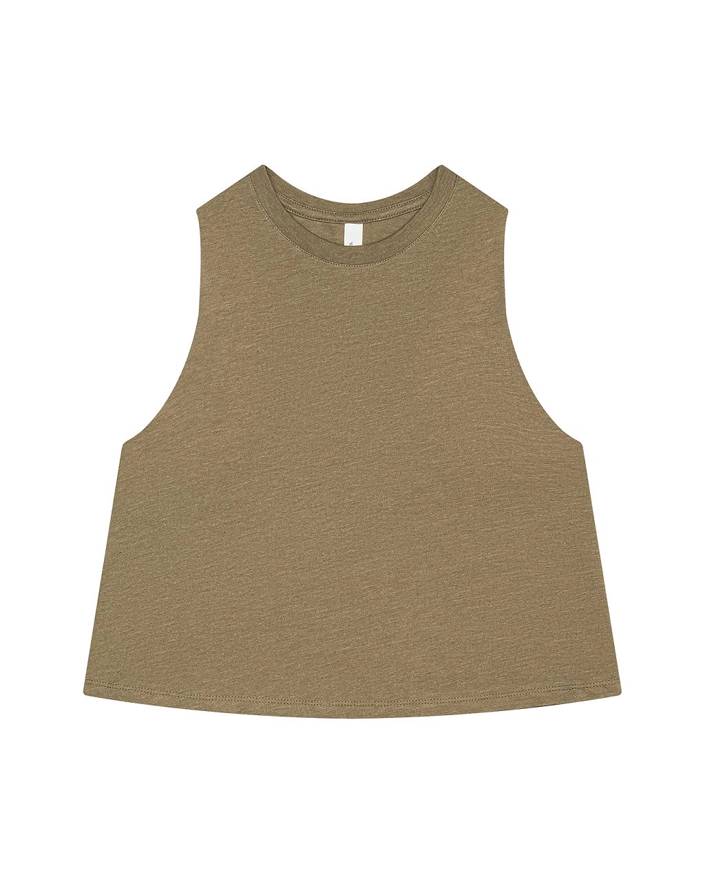 6682 Women’s Racerback Cropped Tank Top