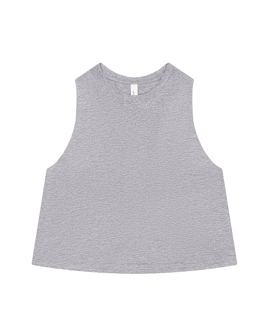 6682 Women’s Racerback Cropped Tank Top