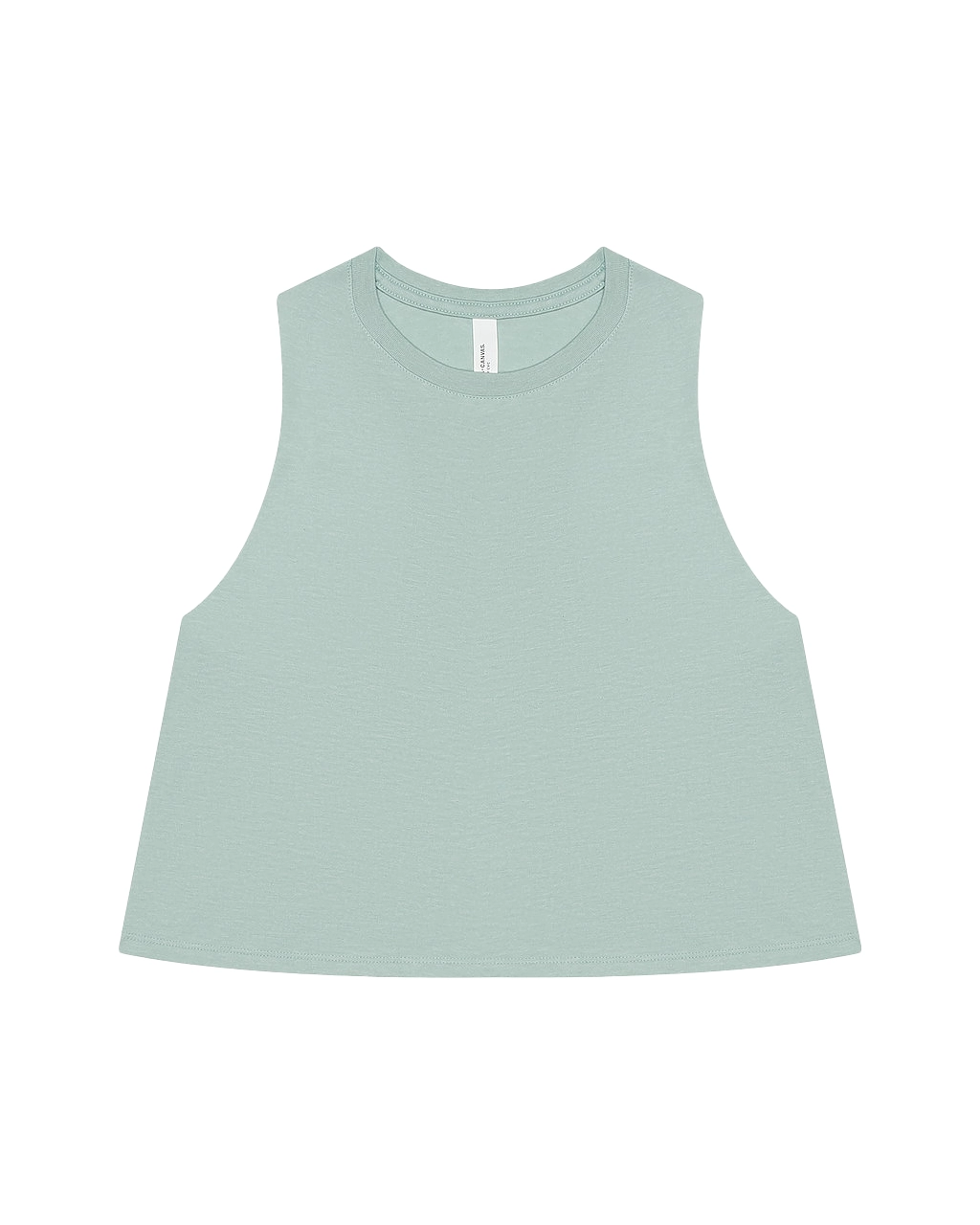 6682 Women’s Racerback Cropped Tank Top