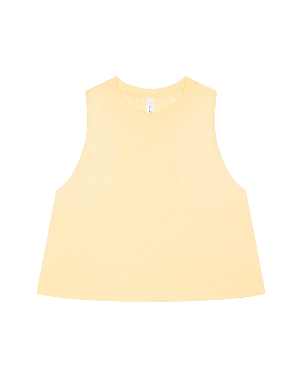 6682 Women’s Racerback Cropped Tank Top