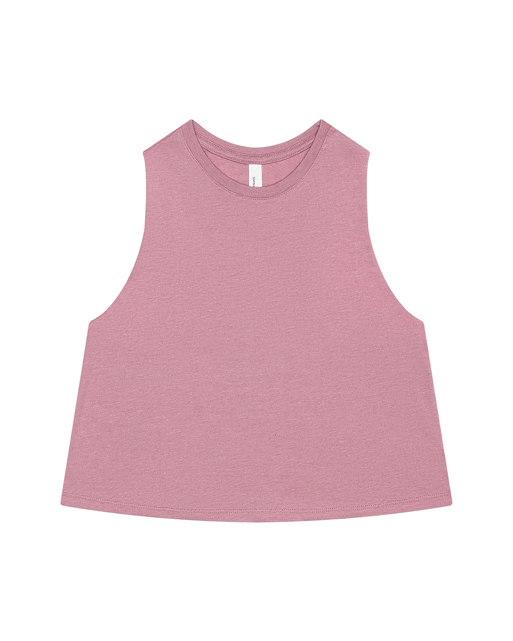 6682 Women’s Racerback Cropped Tank Top