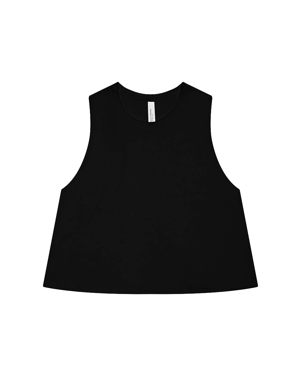 6682 Women’s Racerback Cropped Tank Top
