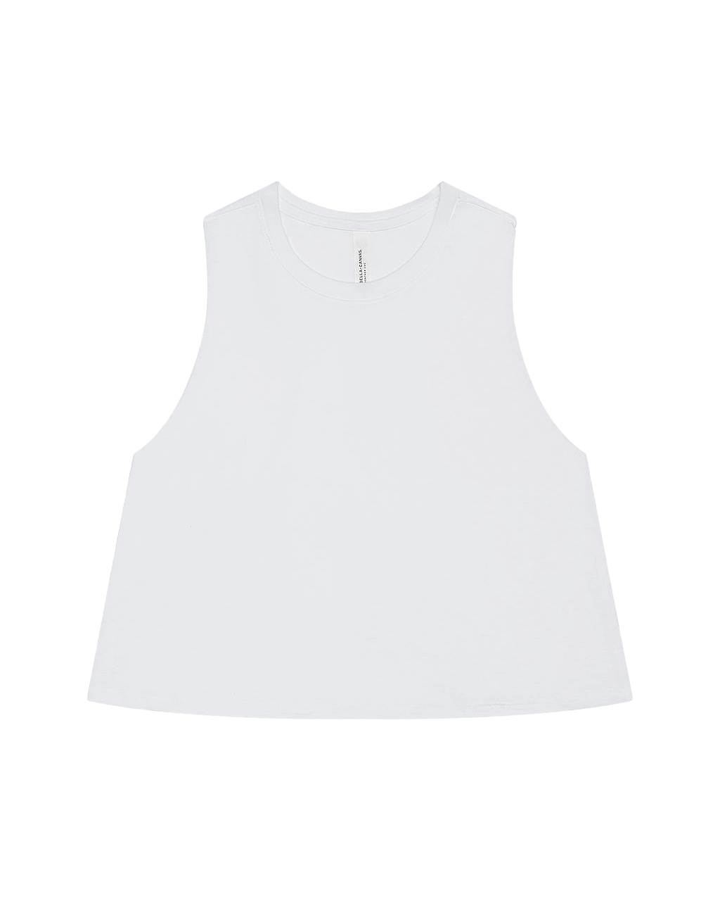 6682 Women’s Racerback Cropped Tank Top