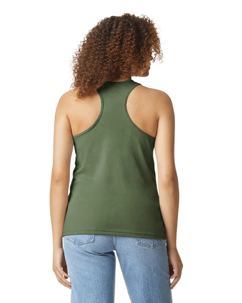 67200L Softstyle® Women’s CVC Racerback Tank Top