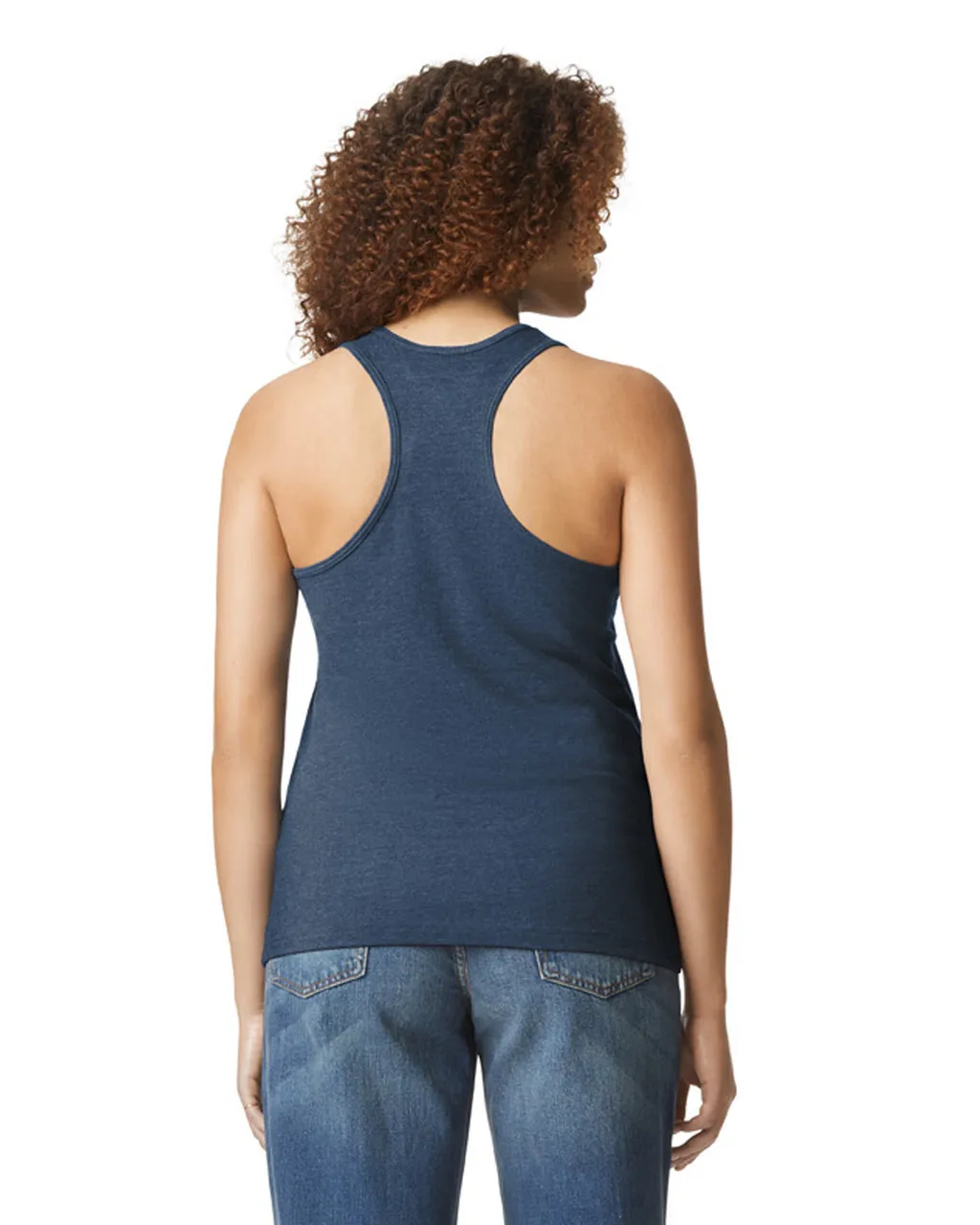 67200L Softstyle® Women’s CVC Racerback Tank Top