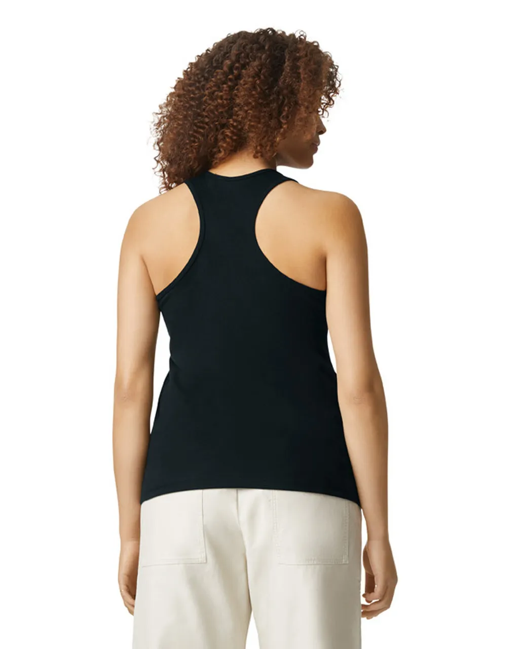 67200L Softstyle® Women’s CVC Racerback Tank Top