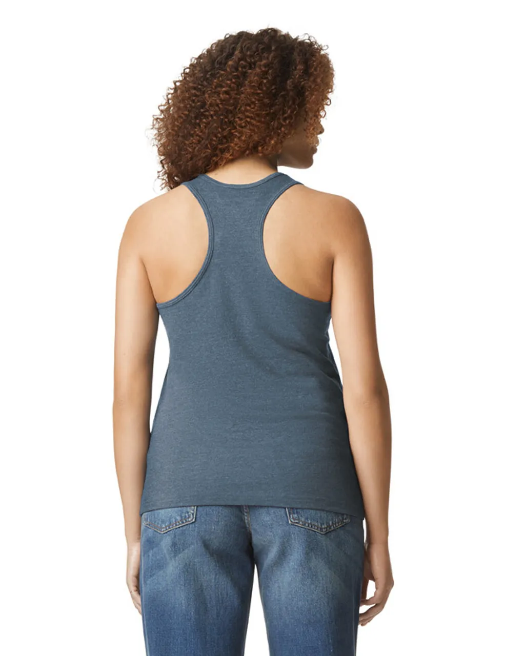67200L Softstyle® Women’s CVC Racerback Tank Top