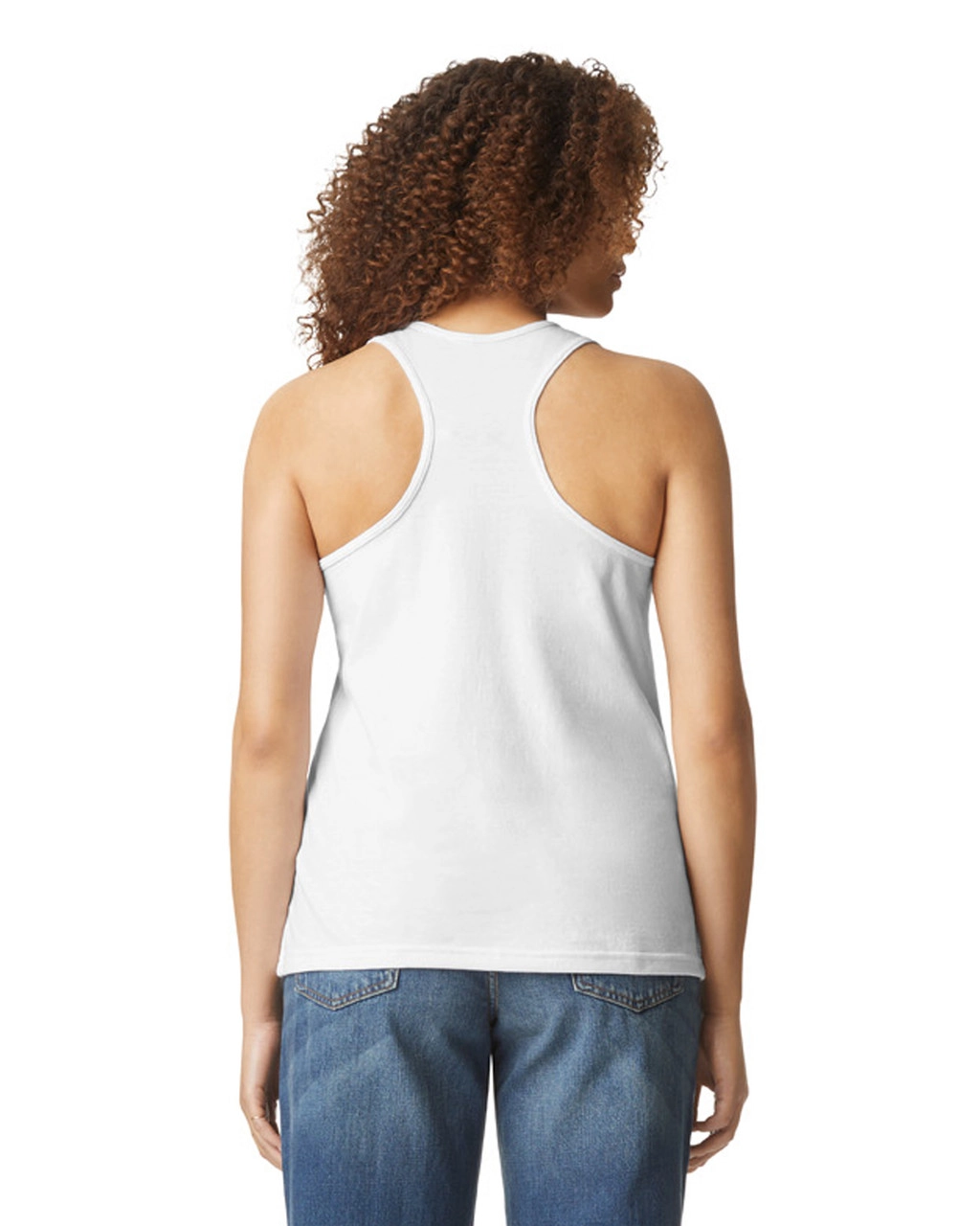 67200L Softstyle® Women’s CVC Racerback Tank Top