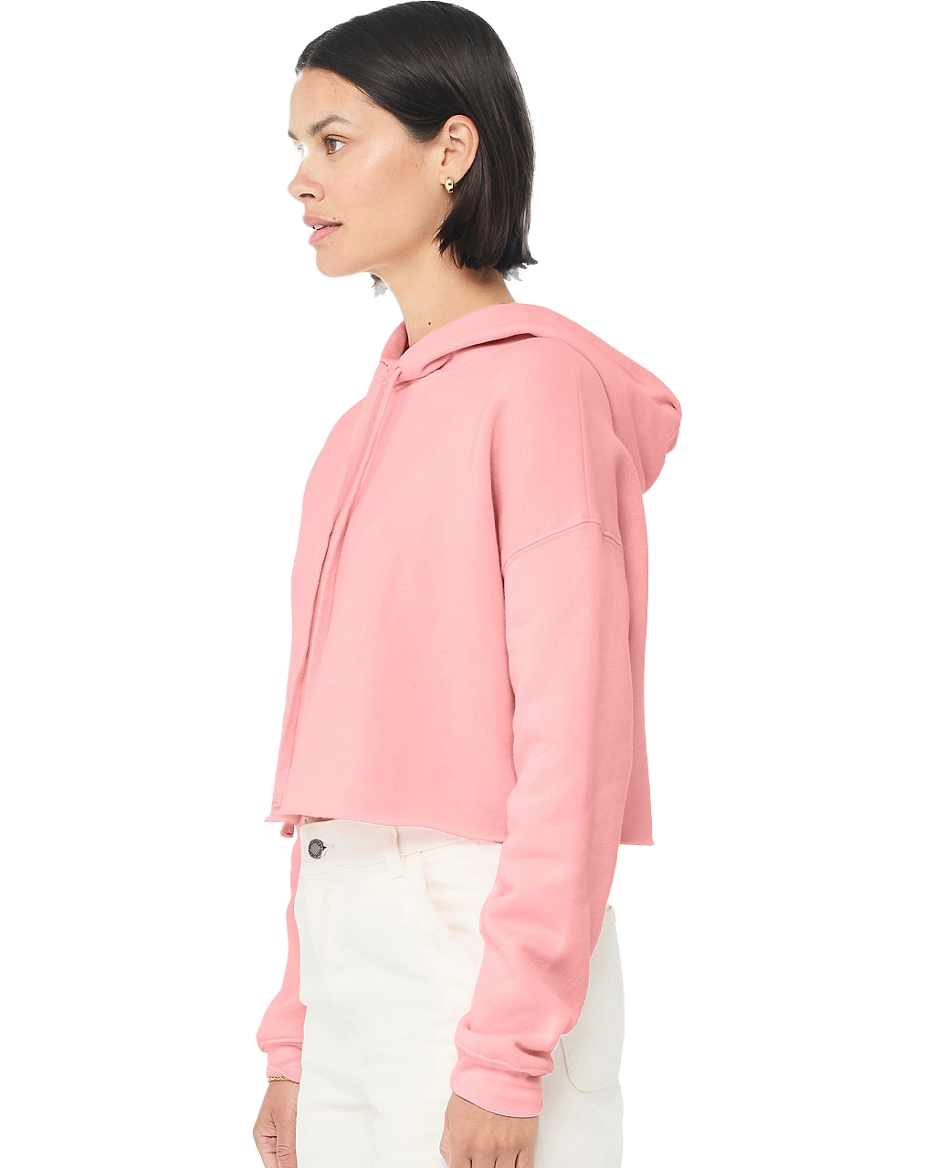 7502 Women’s Cropped Fleece Hoodie