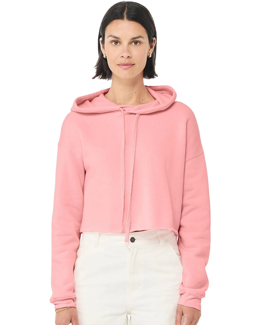 7502 Women’s Cropped Fleece Hoodie