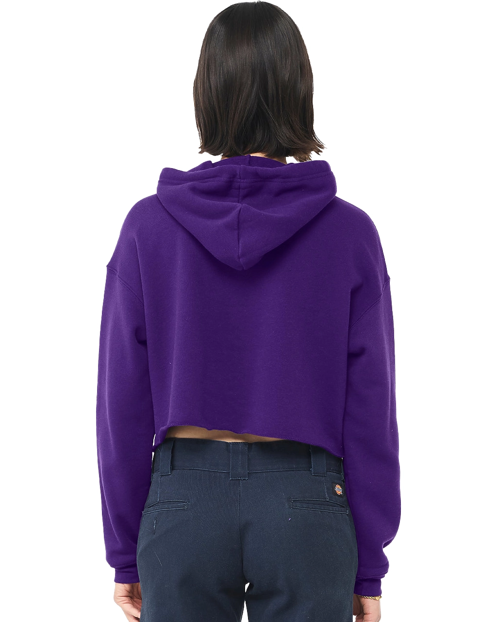 7502 Women’s Cropped Fleece Hoodie