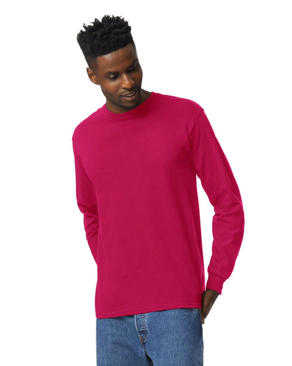 2400 Ultra Cotton 6.0oz Long Sleeve T-Shirt