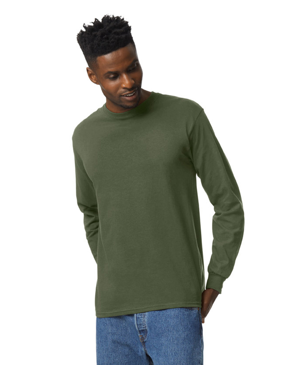 2400 Ultra Cotton 6.0oz Long Sleeve T-Shirt