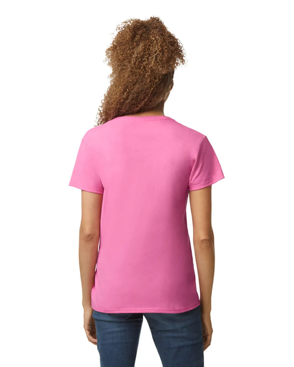 5V00L Women’s Heavy Cotton V-Neck T-Shirt