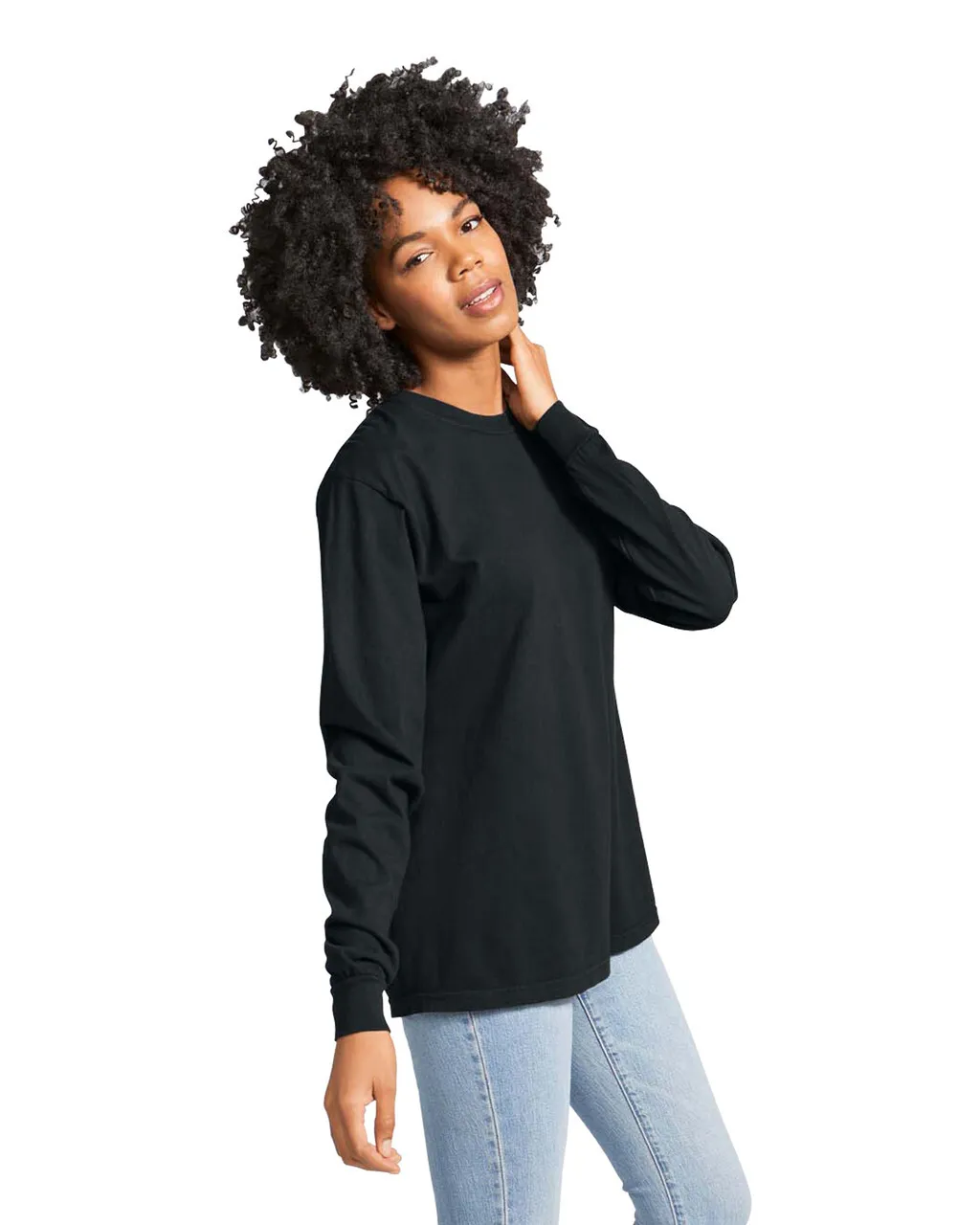 6014 6.1 Ounce Ringspun Cotton Long Sleeve T-Shirt