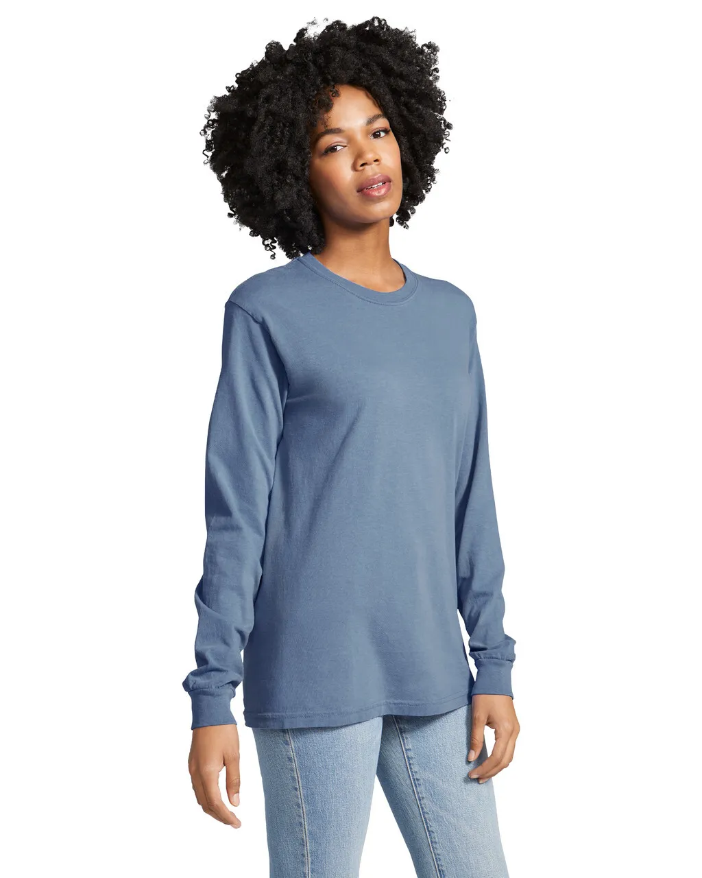 6014 6.1 Ounce Ringspun Cotton Long Sleeve T-Shirt